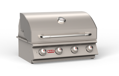 Bull Lonestar Select 30 Inch Natural Gas Grill with Lights