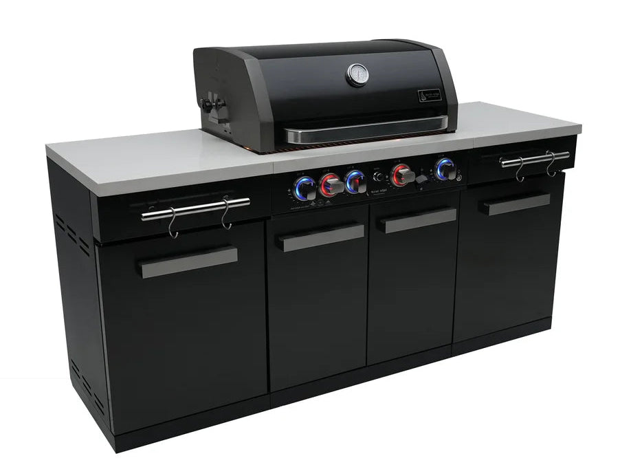 Mont Alpi Compact Series Black MA-957 Island - Natural Gas