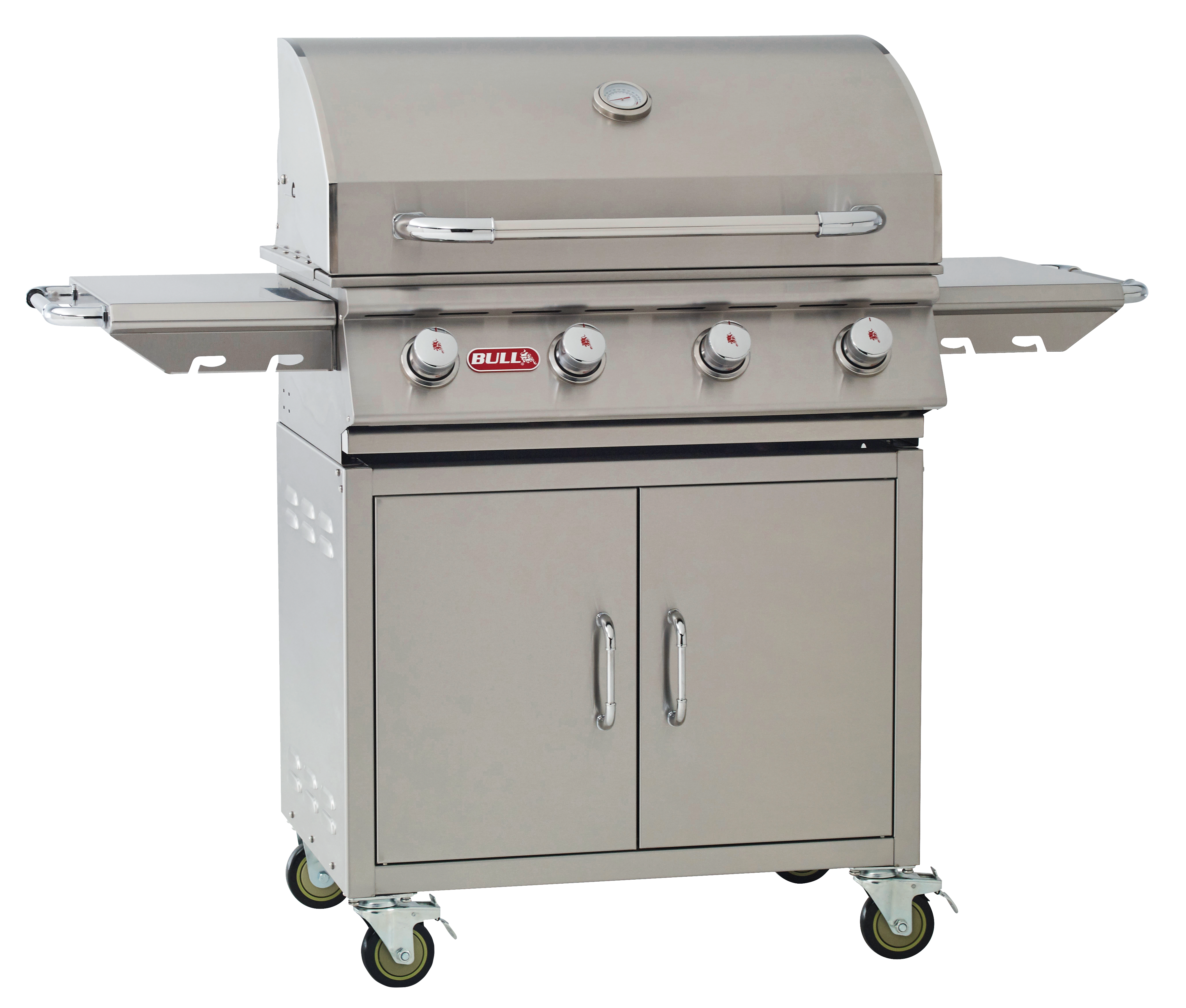Bull Outlaw 30 Inch Propane Gas Grill on Cart