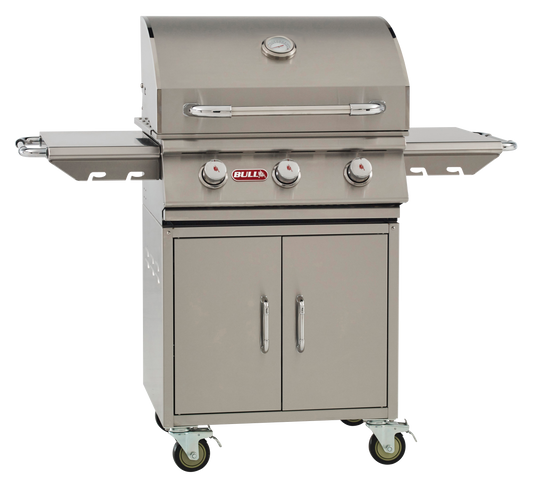 Bull Steer 24 Inch Natural Gas Grill On Cart