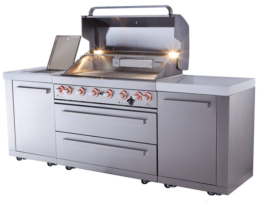 Mont Alpi 6 Burner Island - MAi805 - Natural Gas