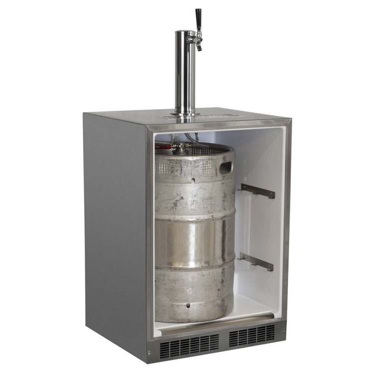 Marvel 24 Inch Outdoor Single Tap Built In Beer Dispenser