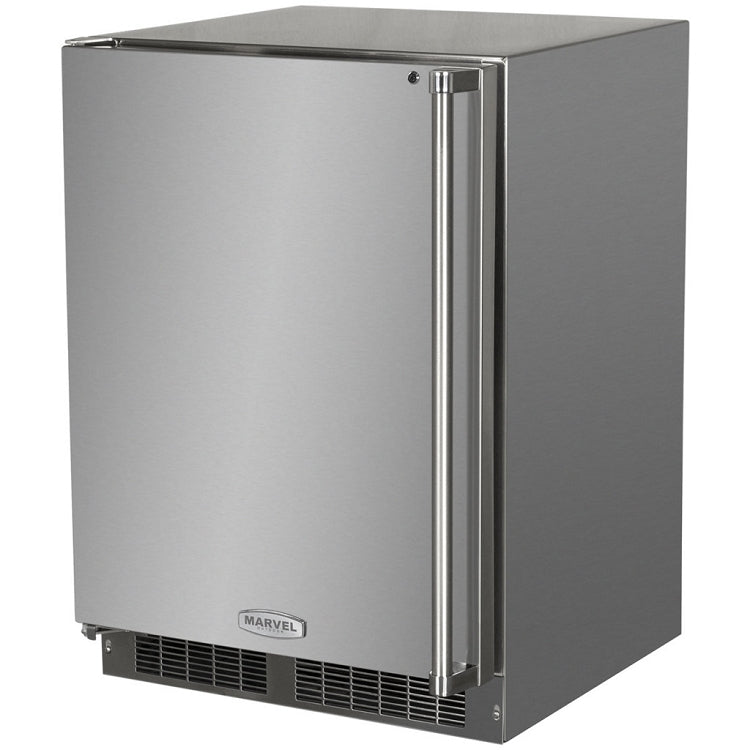 Marvel 24 Inch Outdoor Refrigerator/Freezer w/Ice Maker Option