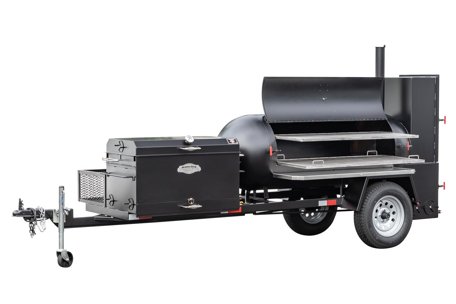 Meadow Creek TS250 Tank Smoker Trailer