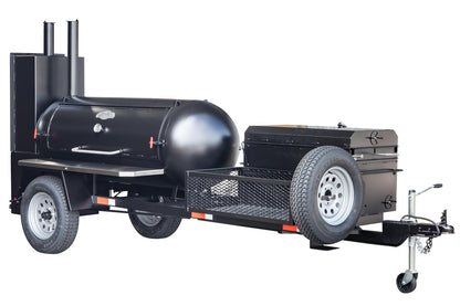 Meadow Creek TS250 Tank Smoker Trailer