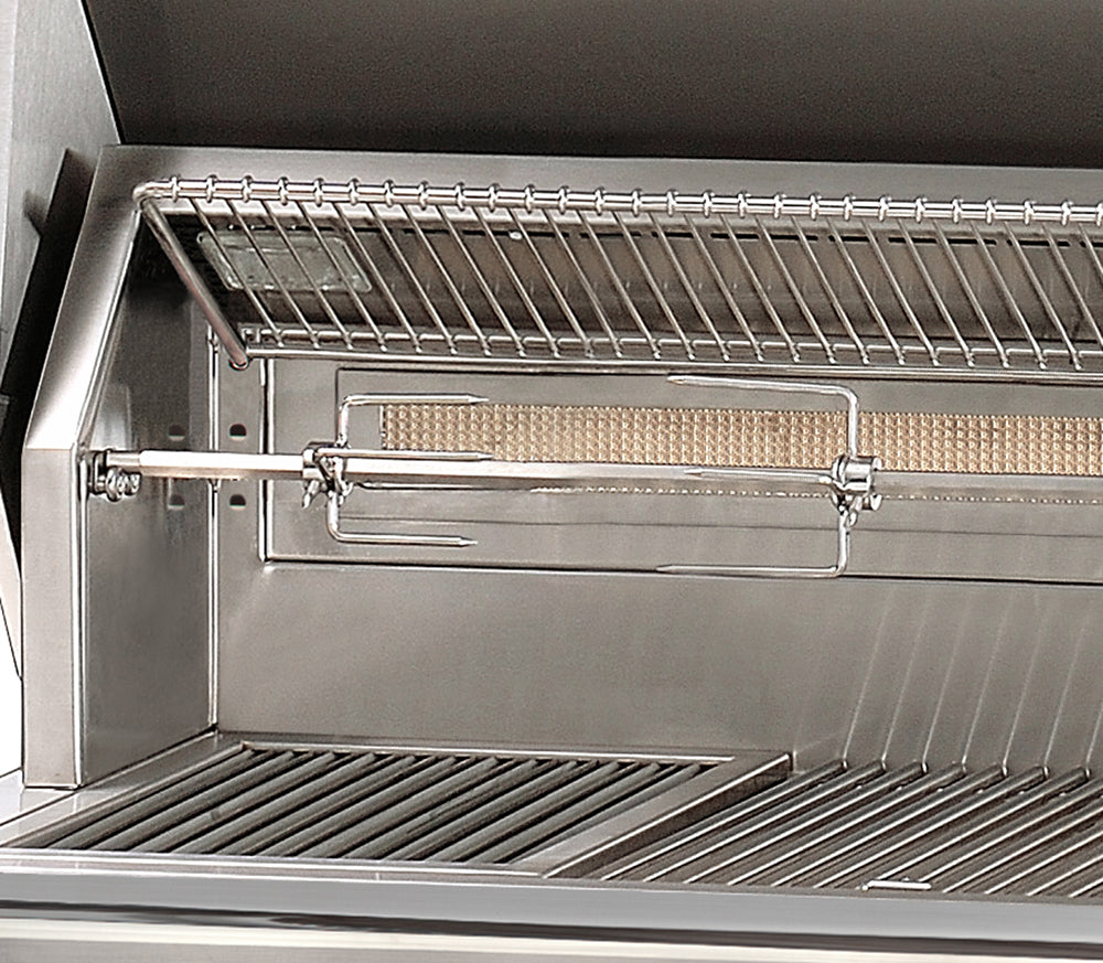 Alfresco LXE Series 56 Inch Standard Natural Gas Grill w/ Sideburner on Refrigerated Base
