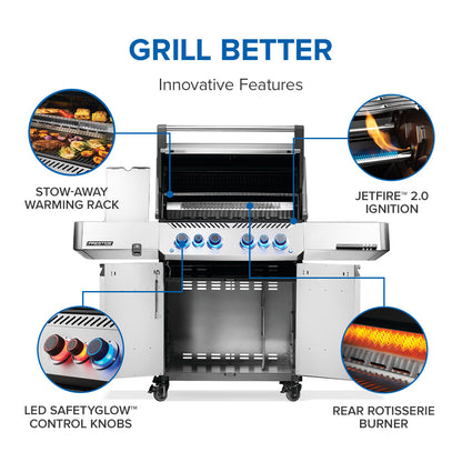 Napoleon Prestige 500 RSIB Grill - Natural Gas