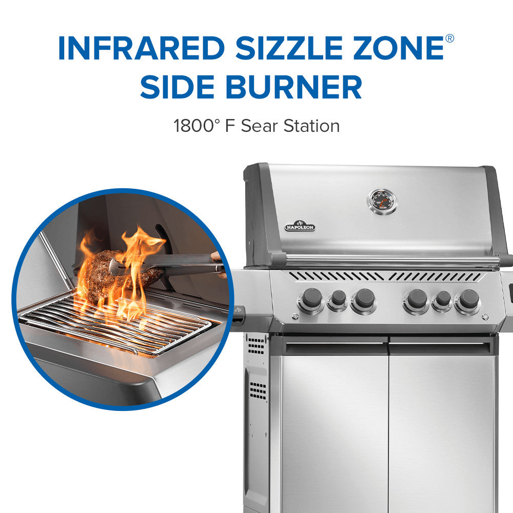 Napoleon Prestige 500 Connected RSIB Grill - Natural Gas