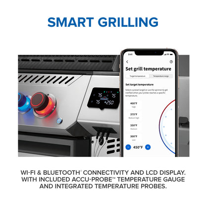 Napoleon Prestige 500 Connected RSIB Grill - Natural Gas