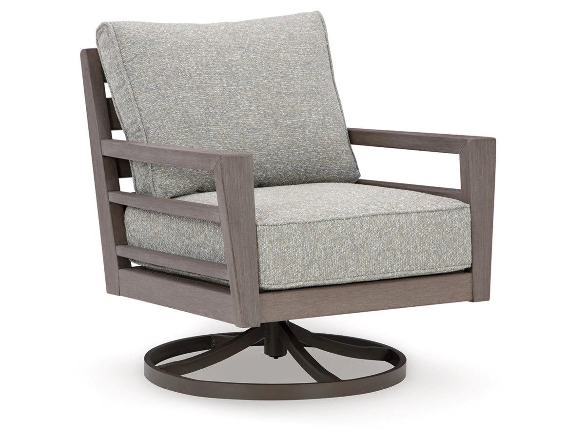 Ashley Furniture Hillside Barn Outdoor Swivel Lounge Chair - P564-821