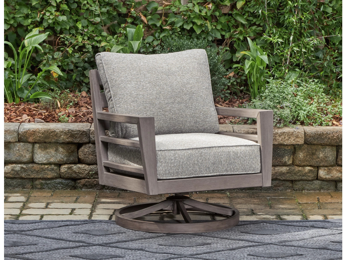 Ashley Furniture Hillside Barn Outdoor Swivel Lounge Chair - P564-821