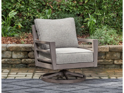Ashley Furniture Hillside Barn Outdoor Swivel Lounge Chair - P564-821