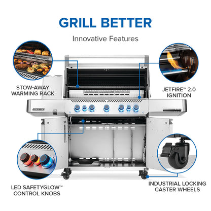 Napoleon Prestige 665 RSIB Grill - Propane