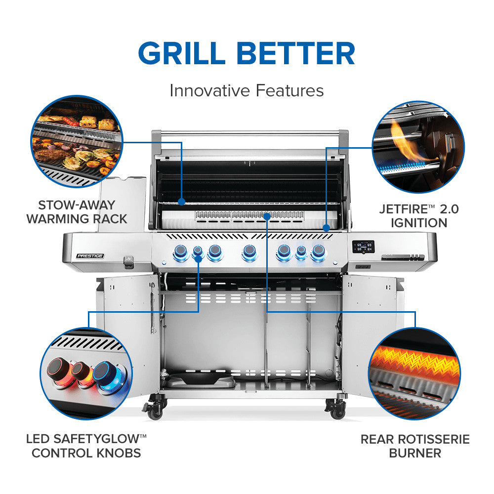 Napoleon Prestige 665 Connected RSIB Grill - Propane