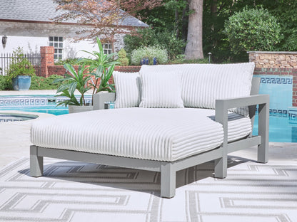 Ashley Furniture Moonlight View Outdoor Chaise Lounge with Cushion - P695-815