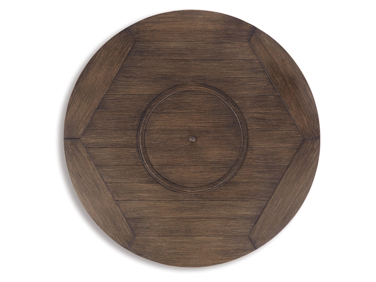 Ashley Furniture Paradise Trail Outdoor Fire Pit Table - P750-776