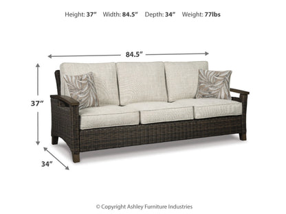 Ashley Furniture Paradise Trail Outdoor Sofa - P750-838