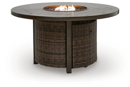 Ashley Furniture Drakes Beach Outdoor Fire Pit Table - P760-776