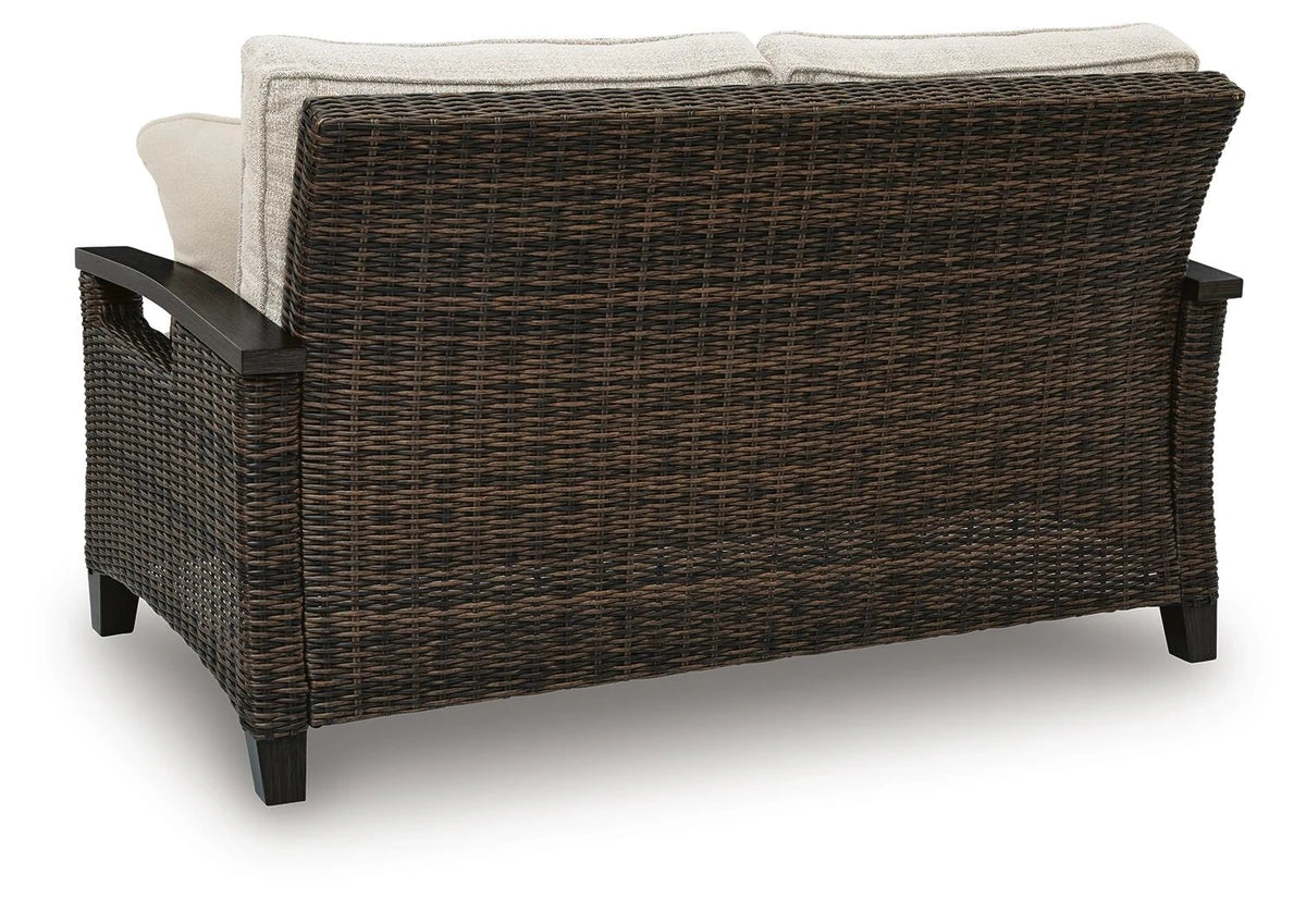 Ashley Furniture Drakes Beach Outdoor Loveseat - P760-835