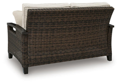 Ashley Furniture Drakes Beach Outdoor Loveseat - P760-835