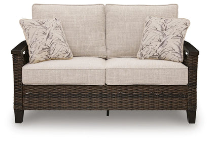 Ashley Furniture Drakes Beach Outdoor Loveseat - P760-835