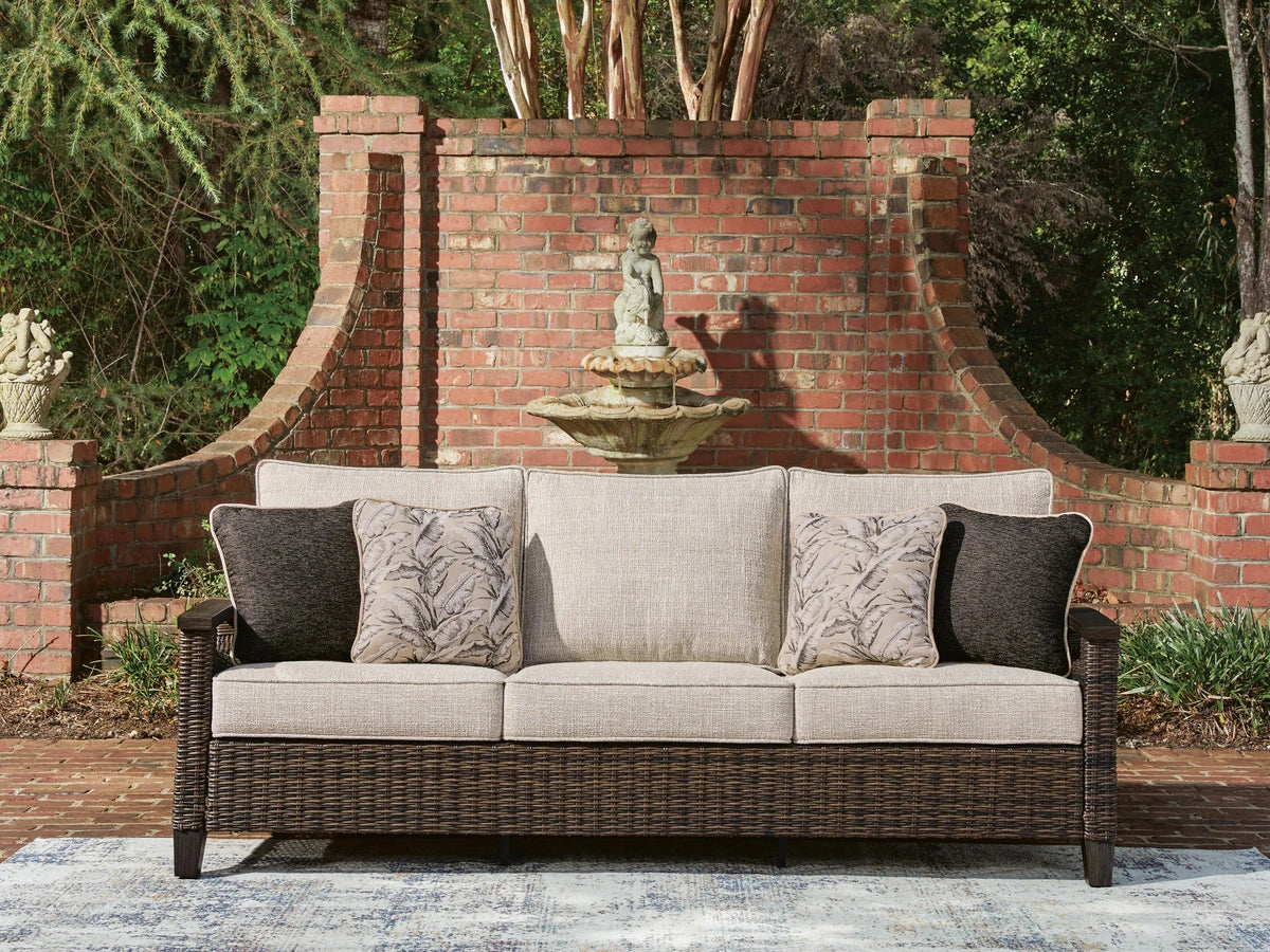 Ashley Furniture Drakes Beach Outdoor Sofa - P760-838