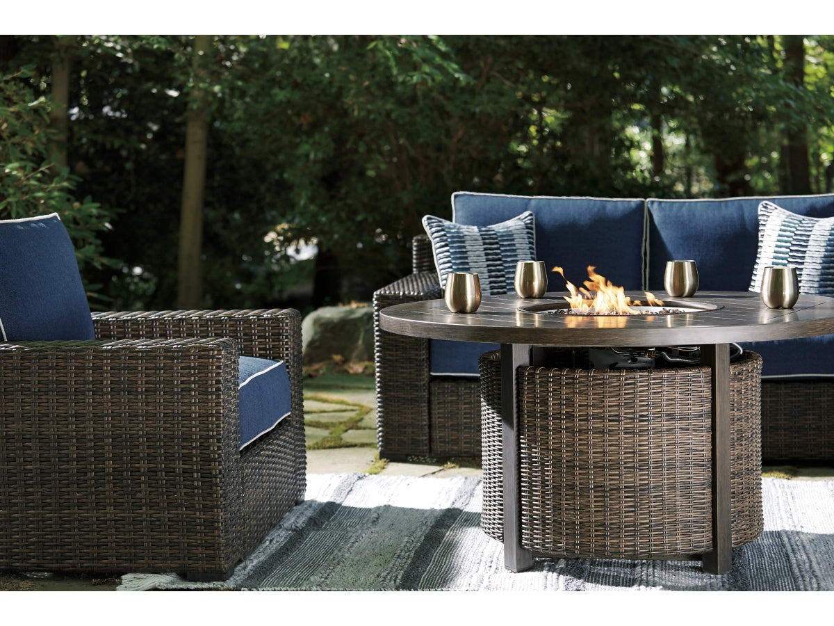 Ashley Furniture Paradise Trail Outdoor Fire Pit Table - P750-776