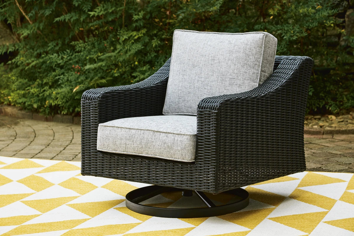 Ashley Furniture Beachcroft Outdoor Swivel Lounge Chair - P792-821