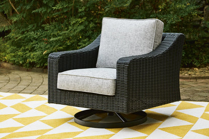 Ashley Furniture Beachcroft Outdoor Swivel Lounge Chair - P792-821