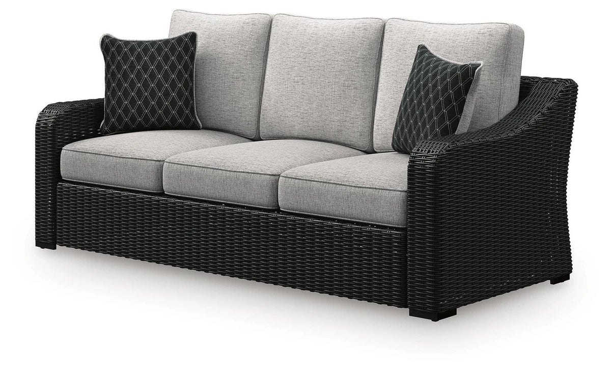 Ashley Furniture Beachcroft Outdoor Sofa with Cushion - P792-838