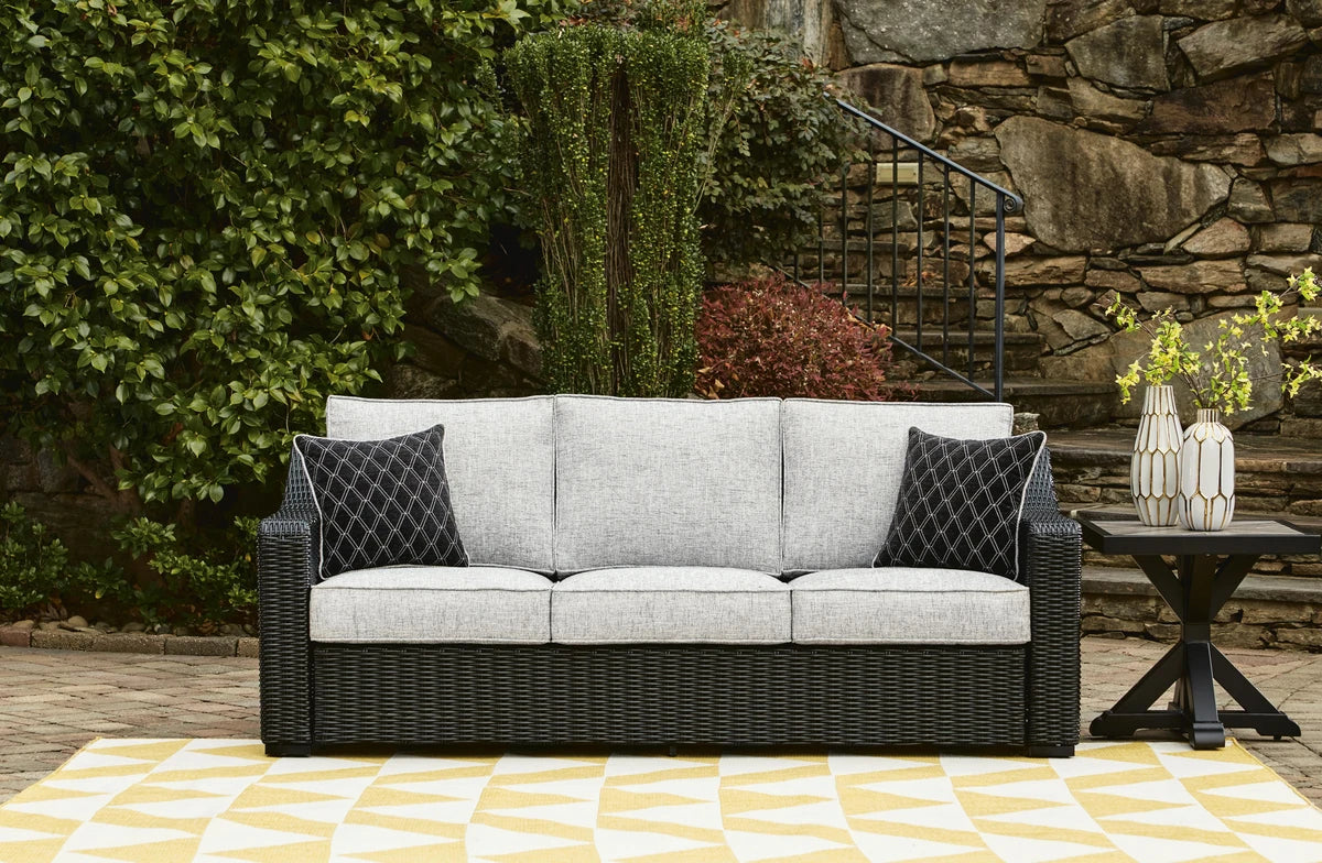 Ashley Furniture Beachcroft Outdoor Sofa with Cushion - P792-838
