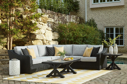 Ashley Furniture Beachcroft 3-Piece Outdoor Sectional - P792P1
