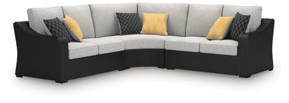Ashley Furniture Beachcroft 3-Piece Outdoor Sectional - P792P1
