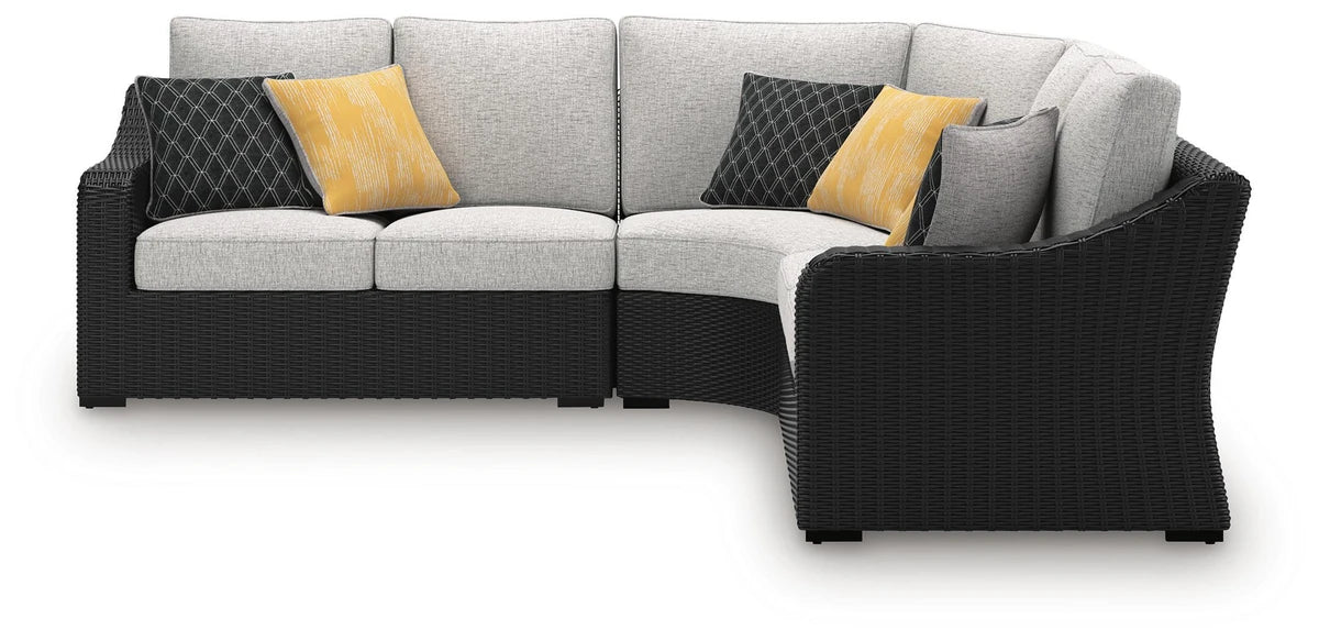 Ashley Furniture Beachcroft 3-Piece Outdoor Sectional - P792P1