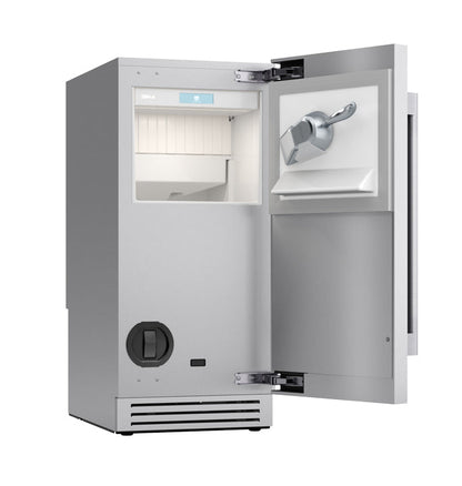 Zephyr Presrv 15 Inch Outdoor/Indoor Clear Ice Machine - Right Hinge