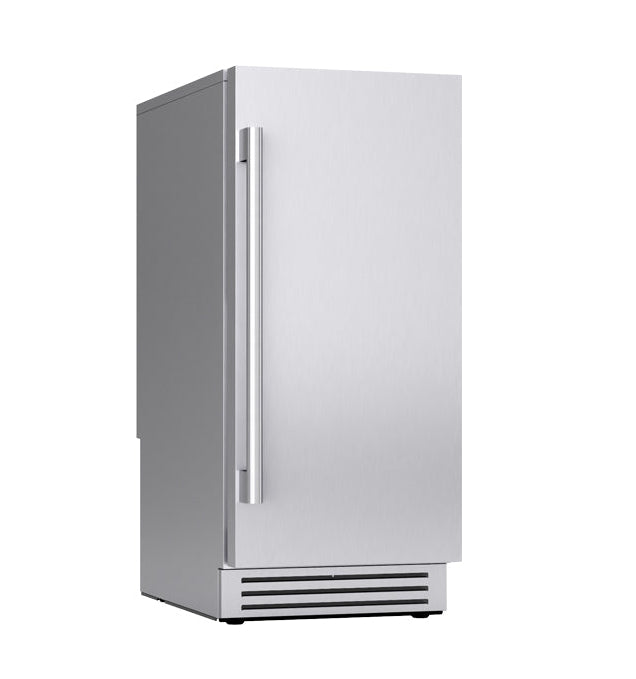 Zephyr Presrv 15 Inch Outdoor/Indoor Clear Ice Machine - Right Hinge