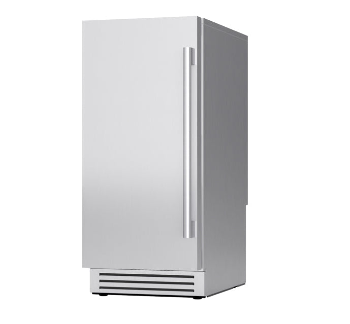 Zephyr Presrv 15 Inch Outdoor/Indoor Clear Ice Machine - Left Hinge