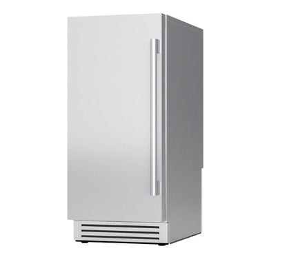 Zephyr Presrv 15 Inch Outdoor/Indoor Clear Ice Machine - Left Hinge