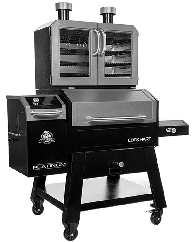 Pit Boss Lockhart Platinum Pellet / Smoker Combo Grill - PBPEL218010500