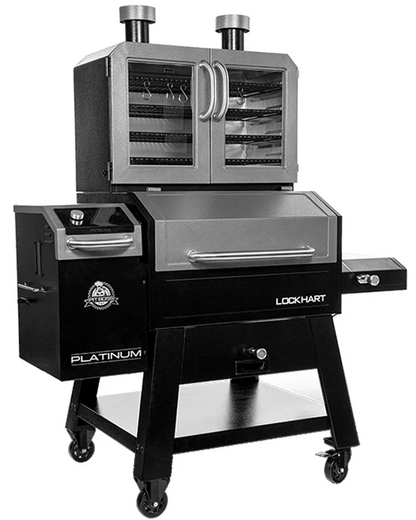 Pit Boss Lockhart Platinum Pellet / Smoker Combo Grill - PBPEL218010500