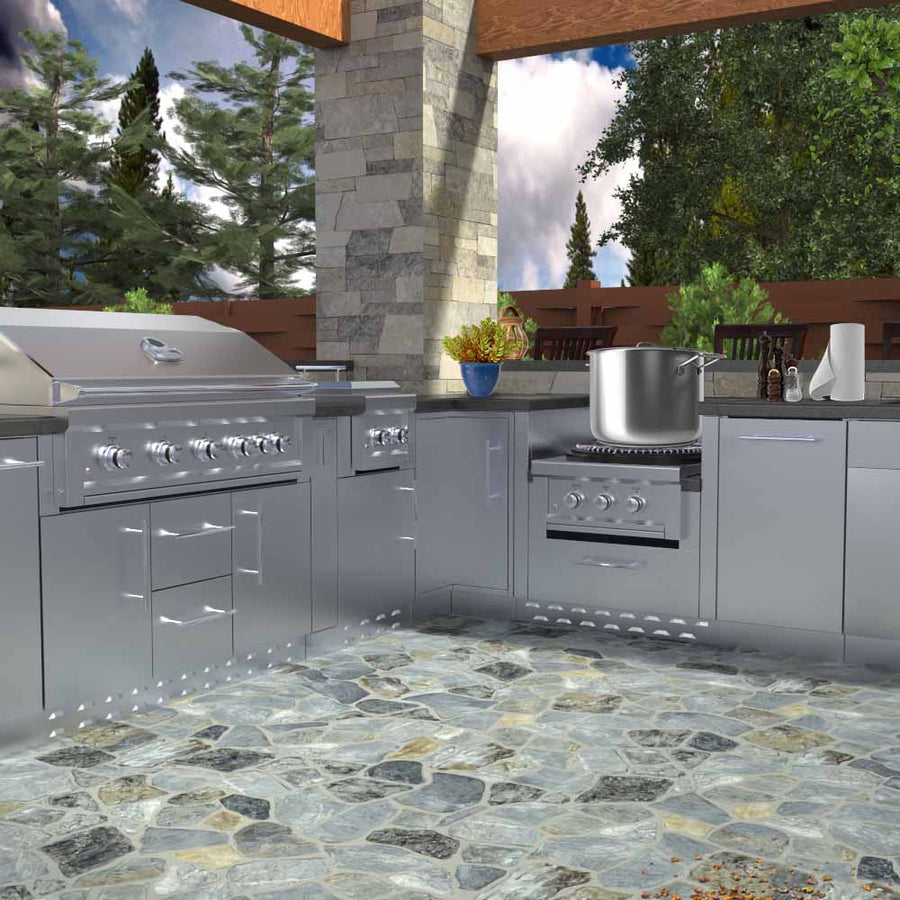 Sunstone 33 Inch Power Burner Base Cabinet