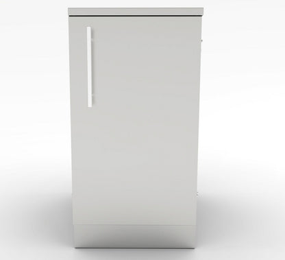 Sunstone 18 Inch Full Height Right Swing Door Cabinet w/Shelf