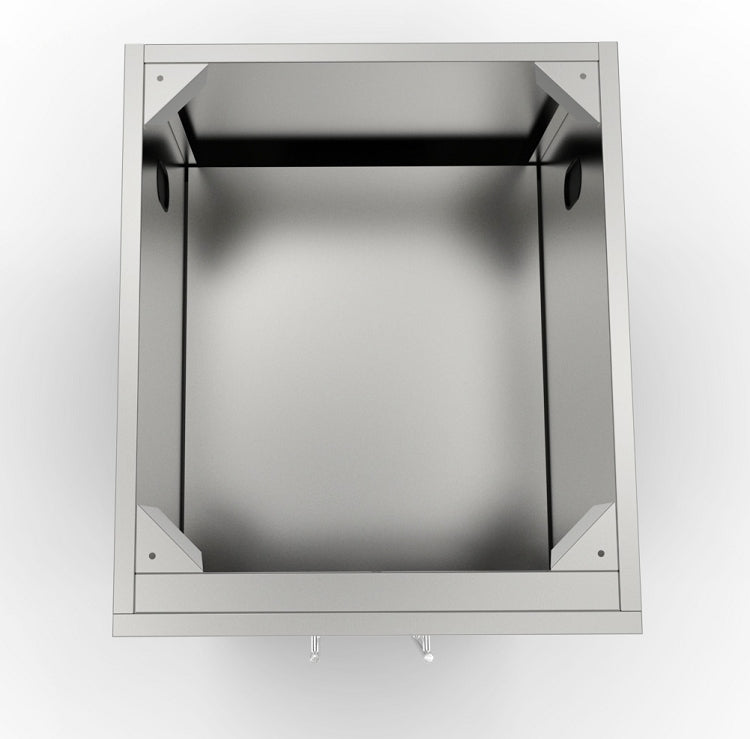 Sunstone 24 Inch Double Door Base Cabinet w/Shelf & False Top Panel