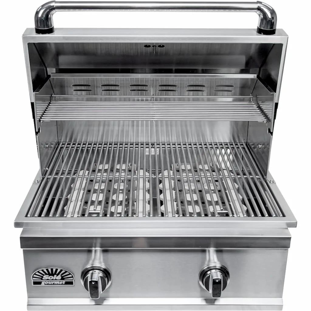 Sole 26 Inch 2-Burner TR-Series Propane Gas Grill