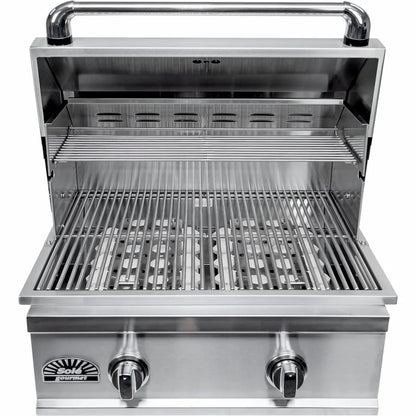 Sole 26 Inch 2-Burner TR-Series Propane Gas Grill
