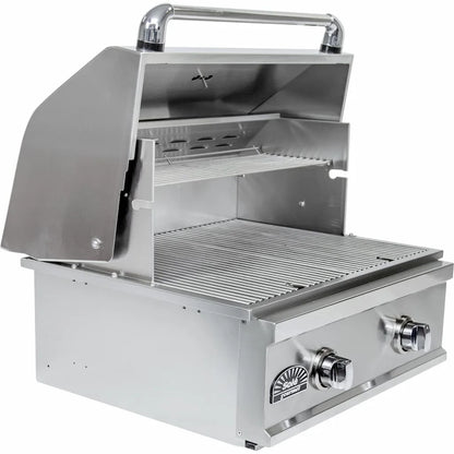 Sole 26 Inch 2-Burner TR-Series Propane Gas Grill
