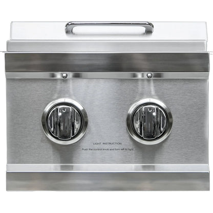 Sole Double Side Burner with LED Lights - Propane