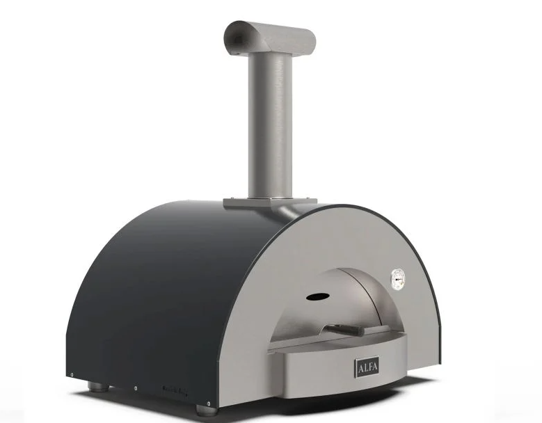 Alfa Classico '2 Pizze' WOOD ONLY Pizza Oven - Ardesia Grey