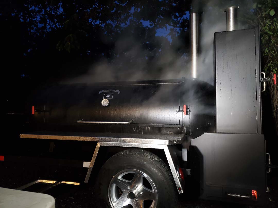 Meadow Creek TS250 smoker trailer
