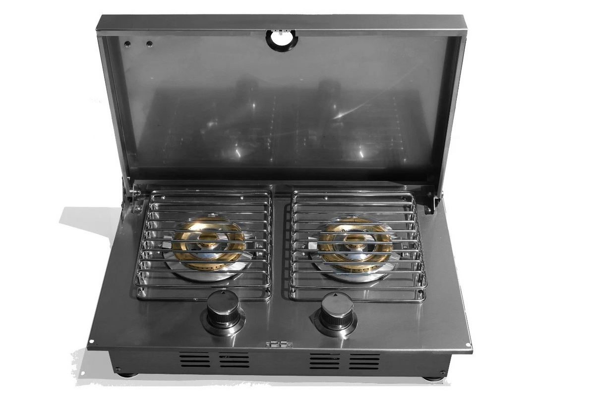 Tribe Portable Propane Camping 2 Burner Stove